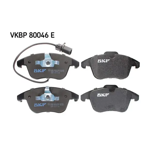 Set placute frana disc SKF VKBP 80046 E