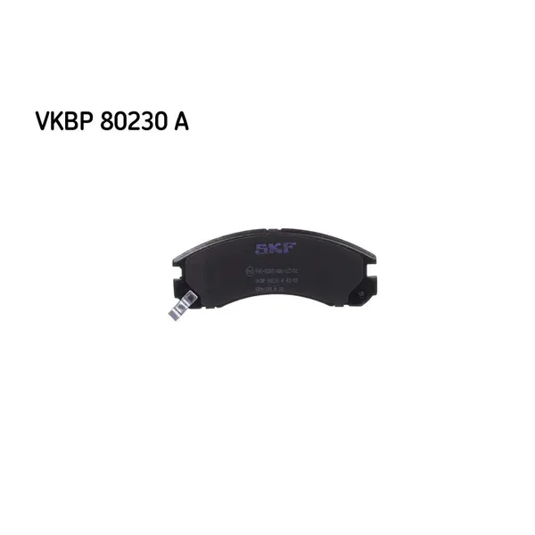Set placute frana disc SKF VKBP 80230 A