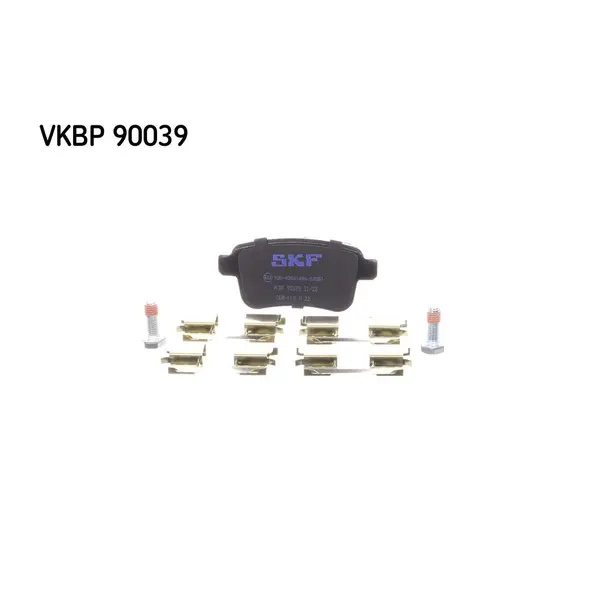Set placute frana disc SKF VKBP 90039