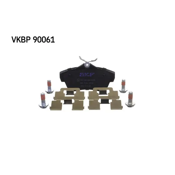 Set placute frana disc SKF VKBP 90061