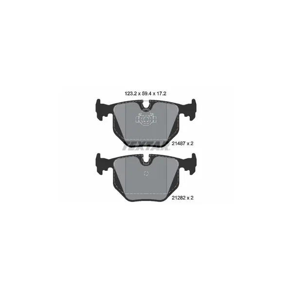 Set placute frana disc TEXTAR 2148703