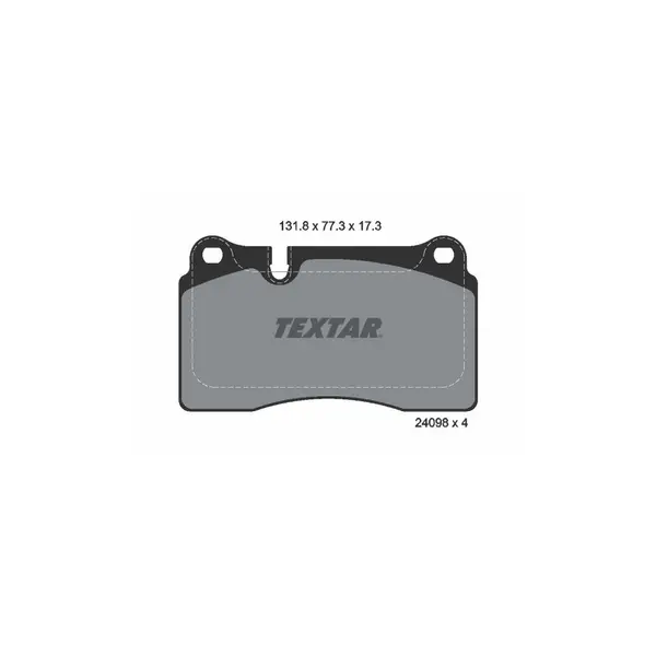 Set placute frana disc TEXTAR 2409801