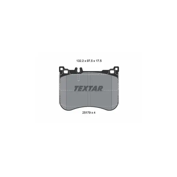 Set placute frana disc TEXTAR 2517903