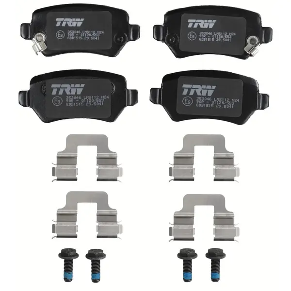 Set placute frana disc TRW GDB1515