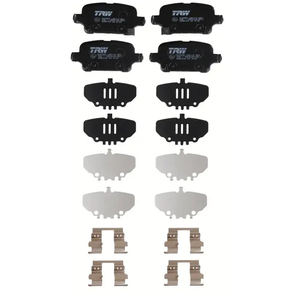 Set placute frana disc TRW GDB2184