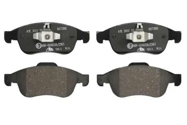 Set placute frana fata ATE 13.0460-7380.2 Dacia, Renault, Nissan