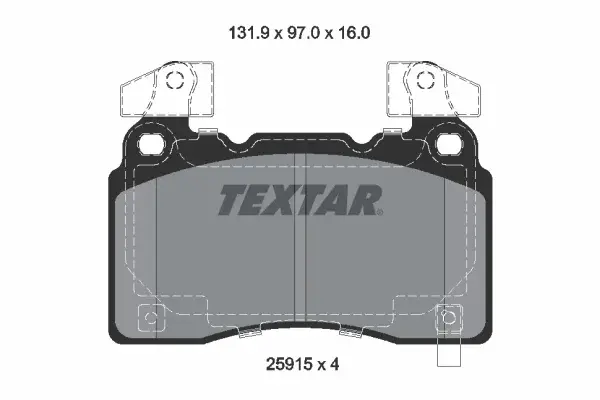 Set placute frana Fata potrivit CADILLAC CTS; OPEL INSIGNIA B, INSIGNIA B COUNTRY, INSIGNIA B GRAND SPORT; TESLA MODEL S 1.5-Electric 09.13-