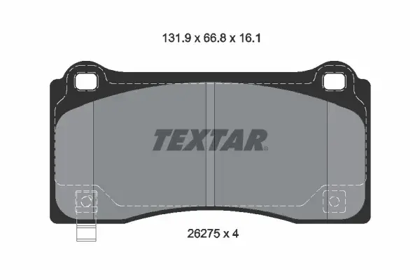 Set placute frana Fata potrivit TESLA MODEL 3, MODEL Y Electric 01.17-
