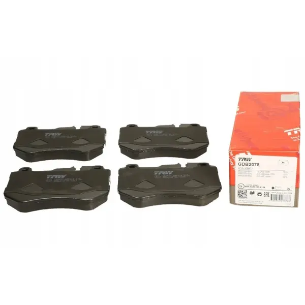 Set Placute Frana Fata Trw Mercedes-Benz C-Class W205 2013 GDB2078