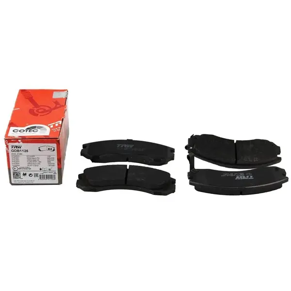 Set Placute Frana Fata Trw Mitsubishi Pajero 3 2000-2007 GDB1126
