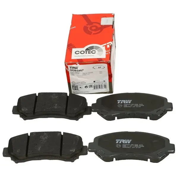 Set Placute Frana Fata Trw Nissan X-Trail 2 2007-2013 GDB3467