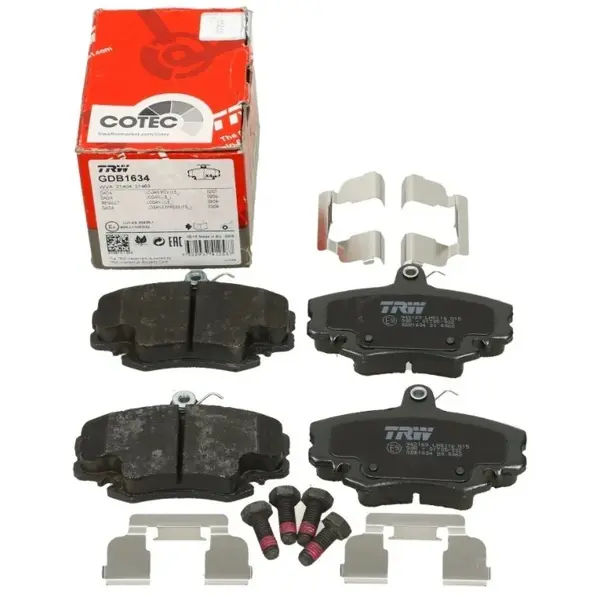 Set Placute Frana Fata Trw Renault Symbol 2 2008 GDB1634