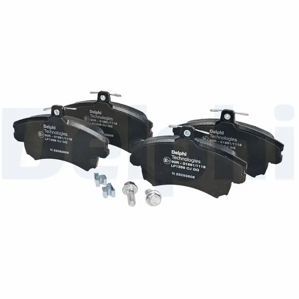 set placute frana,frana disc DELPHI LP1398