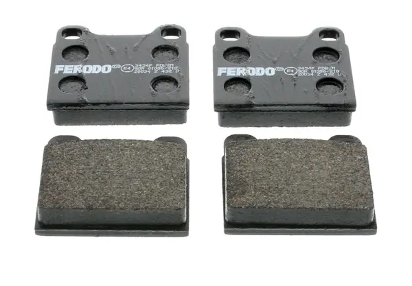 set placute frana,frana disc FERODO PREMIER ECO FRICTION FDB2M