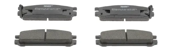 set placute frana,frana disc FERODO PREMIER ECO FRICTION FDB790