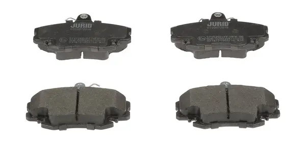 set placute frana,frana disc JURID 571526D