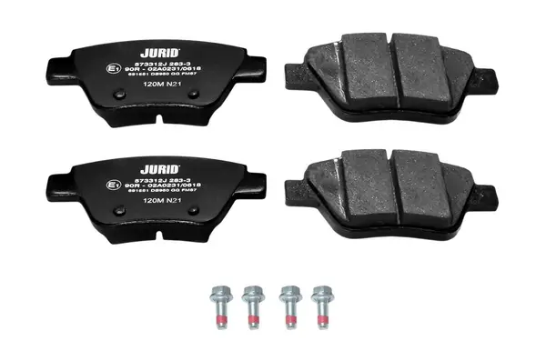 set placute frana,frana disc JURID 573312J