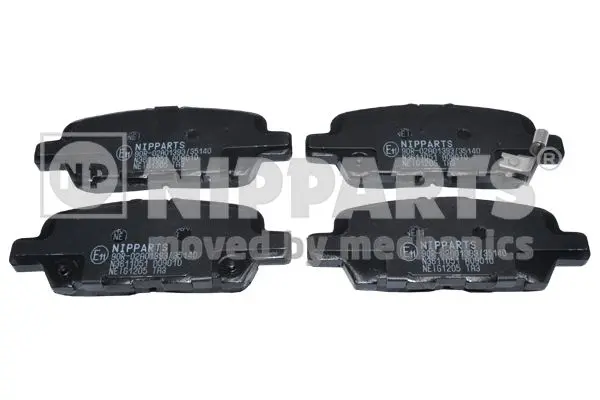 set placute frana,frana disc NIPPARTS N3611051