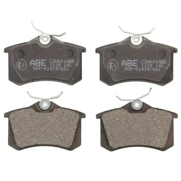 Set Placute Frana Spate Abe Renault Megane 2 2002-2008 C2W001ABE