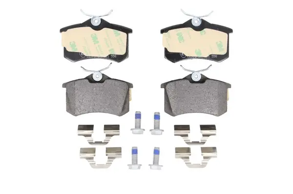 Set placute frana spate Bosch 0 986 494 596 Audi, VW, Skoda, Seat, Ford, Renault, Peugeot