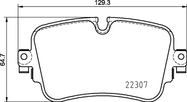 Set placute frana Spate (cu suruburi de ghidare a etrierului de frana), potrivit AUDI A6 ALLROAD C8, A6 C8, A7, A8 D4, A8 D5, E-TRON, Q7, Q8; LAMBORGHINI URUS; VW TOUAREG 2.0-Electric 01.15-