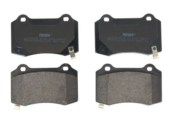 Set placute frana Spate potrivit CHEVROLET CAMARO; CHRYSLER 300C; DODGE CHALLENGER, CHARGER; JEEP GRAND CHEROKEE III, GRAND CHEROKEE IV; TESLA MODEL S, MODEL X 2.7-Electric 09.04-