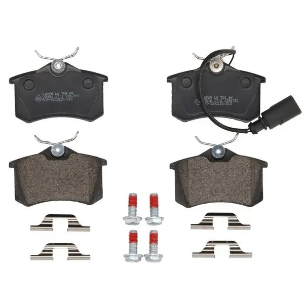 Set Placute Frana Spate Qwp Audi A3 8L 1996-2006 WBP351