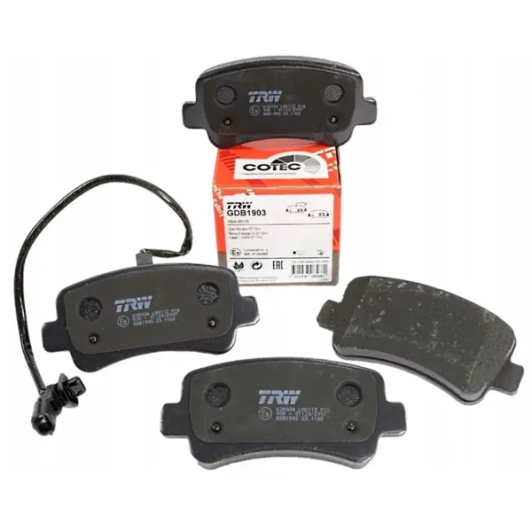 Set Placute Frana Spate Trw Opel Movano B 2010 GDB1903