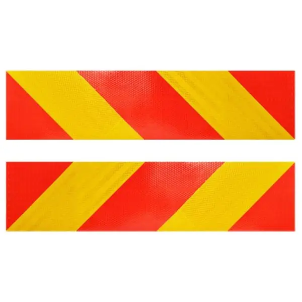Set placute reflectorizante pentru camioane "VEHICUL SCURT"
