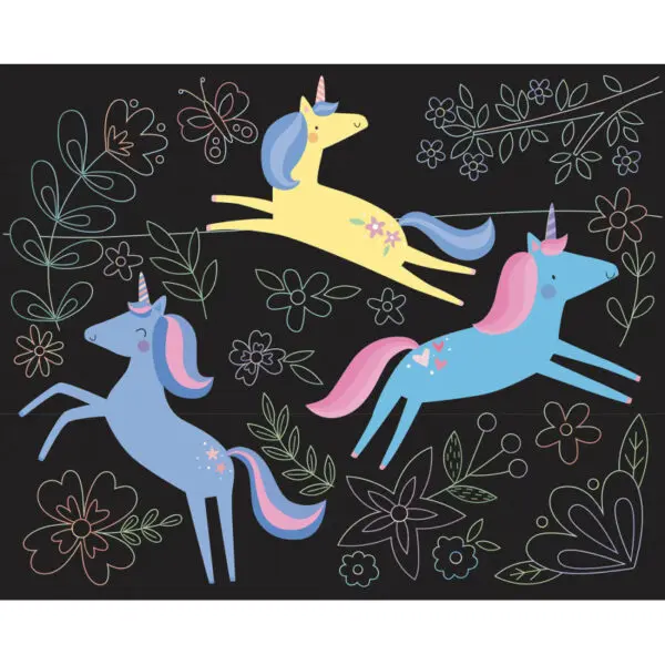 Set planse razuibile - Unicorni | Auzou