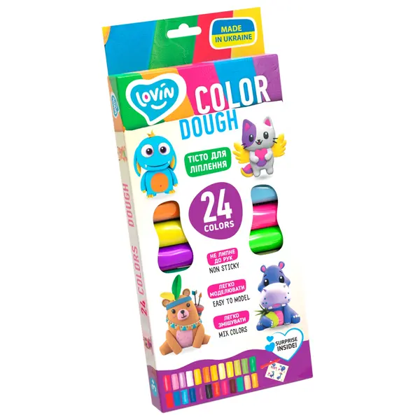 Set plastilina - Classic - 24 culori | Lovin' Do