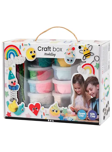 Set Plastilina Foam Clay & Silk Clay (98120)
