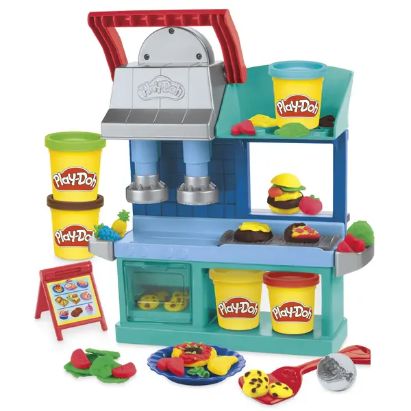 Set plastilina - Kitchen Creations - Busy Chef's Restaurant Playset | Play-Doh