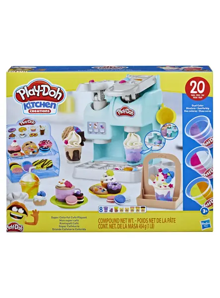 Set Plastilina Play-Doh Super Colorful Cafe (F5836)