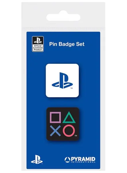 Set Playstation (shapes) Enamel Pin Badge