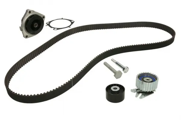 Set pompa apa + curea dintata potrivit ALFA ROMEO 147, 159, GIULIETTA, GT, MITO; FIAT 500L, 500X, BRAVO, BRAVO II, CROMA, DOBLO, DOBLO CARGO, DUCATO, FREEMONT 1.6D 1.9D 2.0D 09.03-