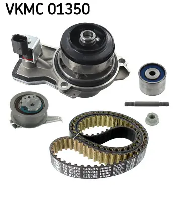 Set pompa apa + curea dintata potrivit AUDI A1; SEAT IBIZA IV, IBIZA IV SC, IBIZA IV ST, TOLEDO IV; SKODA FABIA III, RAPID; VW POLO, POLO V, TRANSPORTER T6 1.4D 2.0D 02.14-08.24