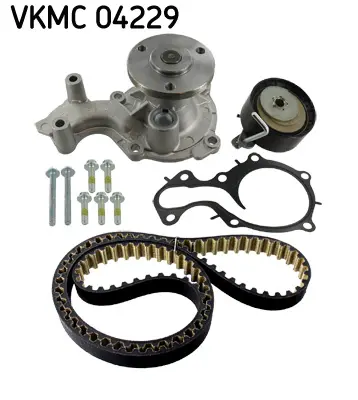 Set pompa apa + curea dintata potrivit FORD B-MAX, C-MAX II, ECOSPORT, FIESTA VI, FIESTA VII, FOCUS III, FOCUS III HATCHBACK, FOCUS III KOMBI, GRAND C-MAX, MONDEO V 1.0-2.0 02.12-