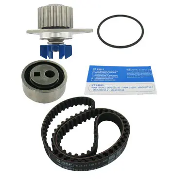 Set pompa apa + curea dintata SKF VKMC 03110-1