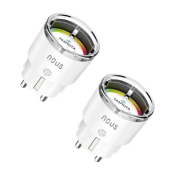 Set prize inteligente NOUS A1T/2pack WiFI Tasmota