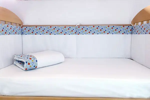 Set protectii patut 70x140 cm Dansul Bulinelor din bumbac