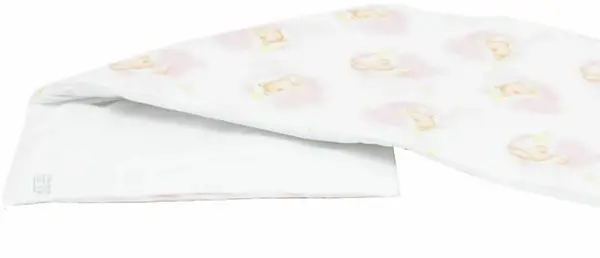 Set protectii patut Pink Bears Dream din bumbac 70 x 140 cm KidsDecor