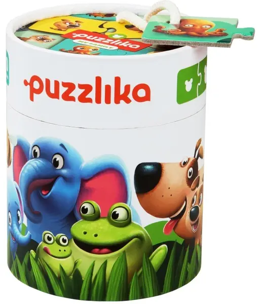 Set puzzle-uri educative Puzzlika - Familia mea, 20 piese