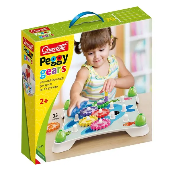 Set Quercetti Peggy Gears 13 piese