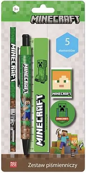 Set rechizite școlare Astra Minecraft - 5 piese