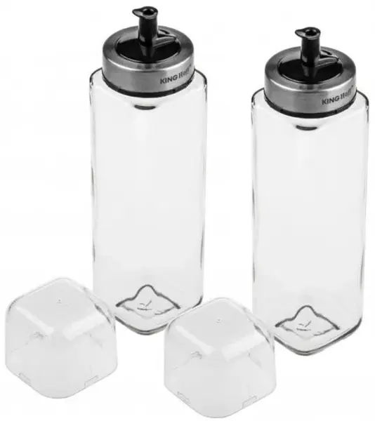 Set recipiente pentru ulei si otet Kinghoff - 270 ml, 2 buc