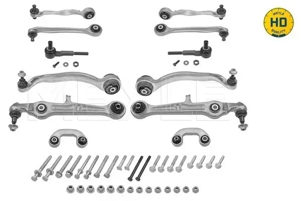 Set reparatie brate puntea fata Meyle pentru AUDI A4 B5, A4 B6, A4 B7 1.6-4.2 11.94-06.08