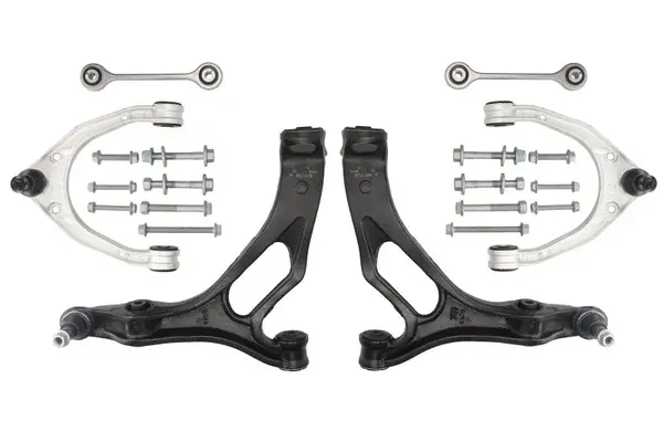 Set reparatie brate puntea fata Meyle pentru PORSCHE CAYENNE; VW TOUAREG 2.5D-6.0 09.02-09.10