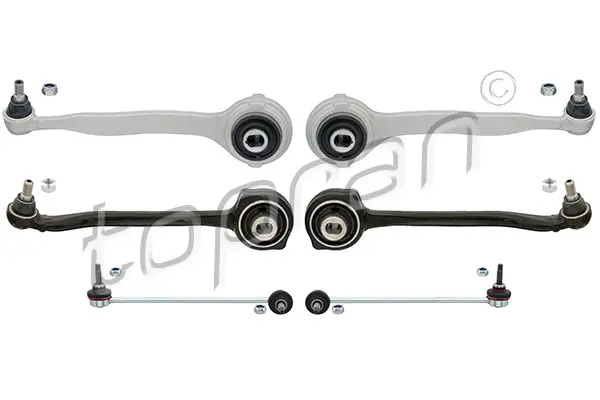 Set reparatie brate puntea fata TOPRAN pentru MERCEDES C (CL203), C T-MODEL (S203), C (W203), CLK (A209), CLK (C209) 1.8-5.0 05.00-03.10