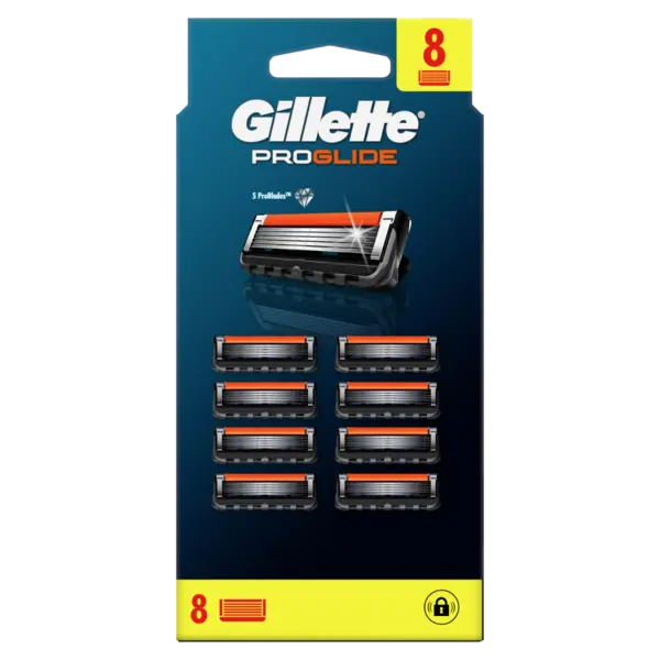 Set rezerve aparat de ras Proglide, 8 bucati, Gillette